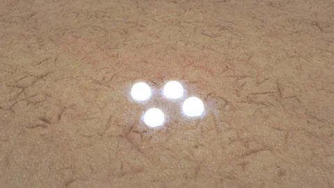 3d animation white serum showcombination vitamins, reduce wrinkles , glowing ski Stock Footage 157088405