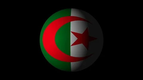 3d animations of balls, algeria. Stock-Footage 76377540