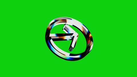 3D Arrow disspersion Green Screen Stock Footage 317414271