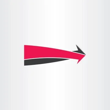 3d arrow go forward icon Stock Illustration