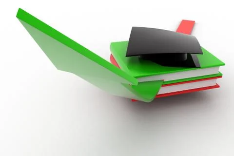 3d arrow  graph  transsformed after getting education  concept Illustrazione stock