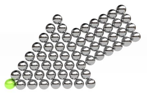 3d arrow Stockillustratie