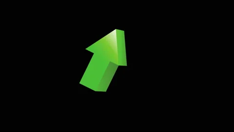 3D Arrow Left 1 Stock Footage 171192829