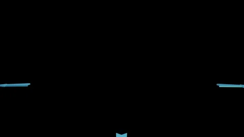 3D Arrow Motion Graphic Spreading From Up Video stock 292337948