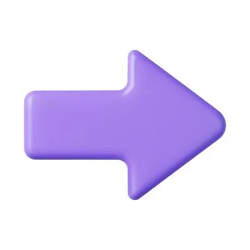 3d Arrow pointer, mouse cursor. Stock Illustration