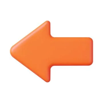 3d Arrow pointer, mouse cursor. Stock Illustration
