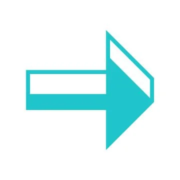 3D Arrow Sign Three Dimensional Icon Stock-Illustration