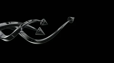 3D Arrows 03 (HD) Stock Footage 11903213