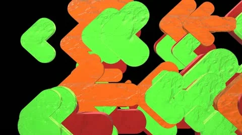 3D Arrows Transition 스톡 동영상 18178645