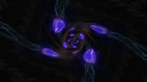 3D Artificial Intelligence Brain and Technology Animation Background, Loop Stock-Footage 254471284