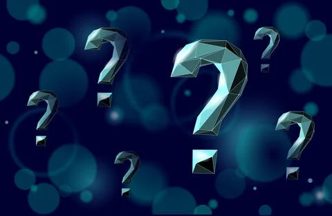 3D ask question mark. Make decision problem solution. Psychologist coach session イラスト素材