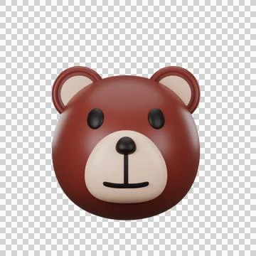 3d avatar bear boy Stock Illustration
