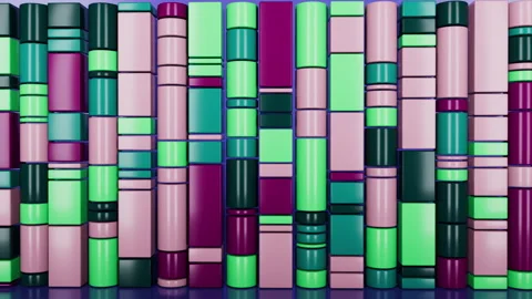 3D background 4k Stock Footage 260123487