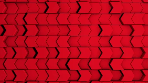 3D background animation of stylish stone arrows wall. Looped Video stock 107531395