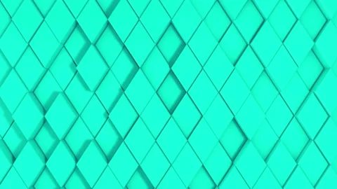 3D background animation of stylish stone rhombuses. Looped Stock Footage 107930211