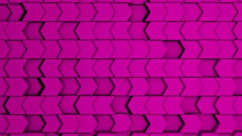 3D background animation of stylish stone arrows wall. Looped Video stock 107930650