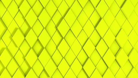 3D background animation of stylish stone rhombuses. Looped Stock Footage 107931550