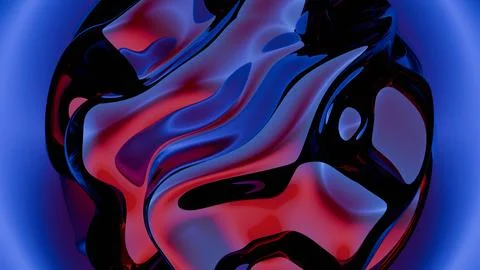 3D background designed for creative projects, featuring a looped video with a イラスト素材