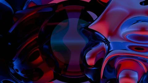 3D background designed for creative projects, featuring a looped video with a イラスト素材