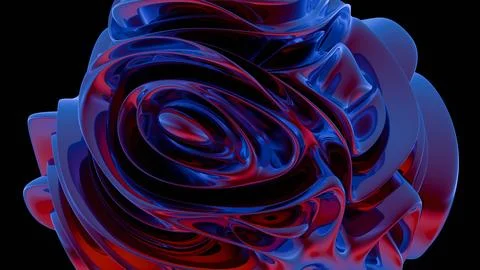 3D background designed for creative projects, featuring a looped video with a イラスト素材