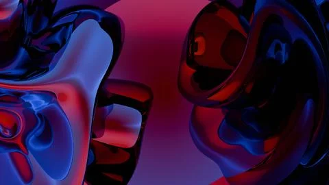 3D background designed for creative projects, featuring a looped video with a Stock Illustration