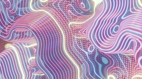 3D background designed for creative projects, featuring a looped video with a Stock Illustration