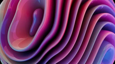 3D background designed for creative projects, featuring a looped video with a イラスト素材