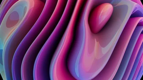 3D background designed for creative projects, featuring a looped video with a Illustrazione stock