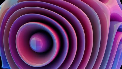 3D background designed for creative projects, featuring a looped video with a イラスト素材