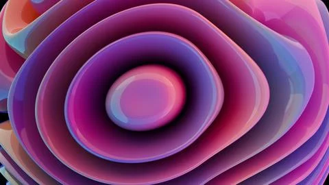 3D background designed for creative projects, featuring a looped video with a イラスト素材