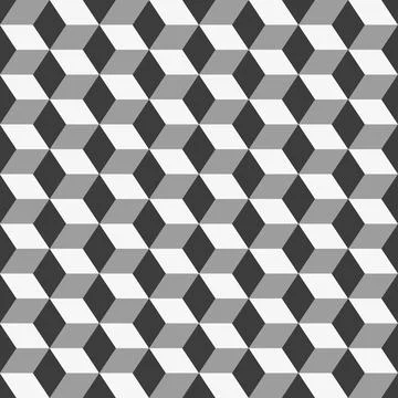 3d background of gray cubes vector illustration Stock Illustration