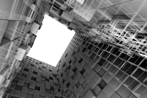 3d background Stock Illustration