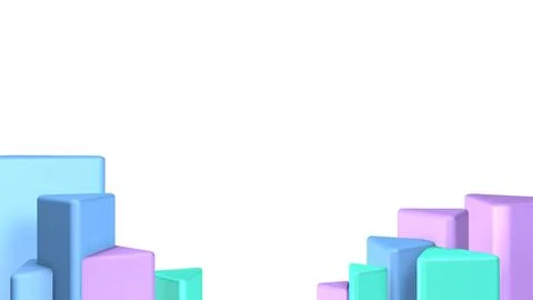 3d background for a presentation Stock Illustration
