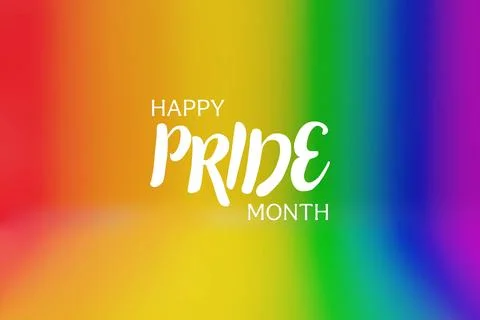 3d background for Pride month. Stock Illustration