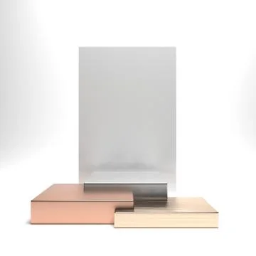 3d background render image of geometric podium showcase product background. Stock Illustration