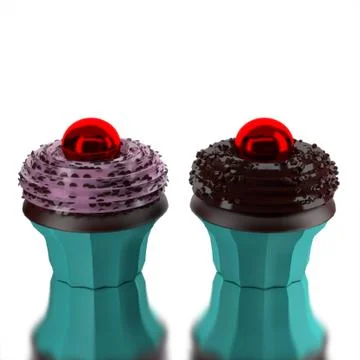 3d bakery. Stock Illustration