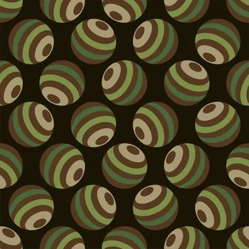 3d ball Camo Military pattern seamless.Vector Army background 스톡 일러스트