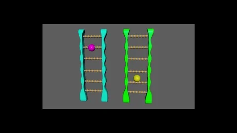 3D Ball Motion Animation Stock Footage 345728921