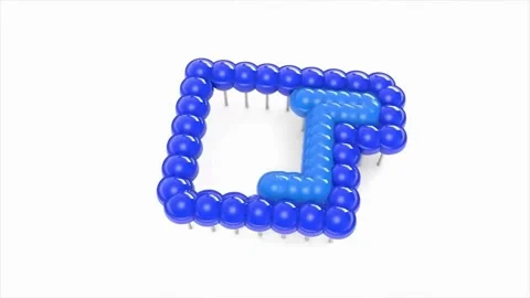3D Balloon Gift Box with Ribbon Colorful Festive Decoration Animation 4K Stock Footage 332768389