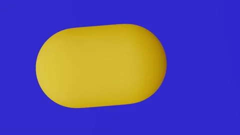 3d balls interact on a blue background Stock Footage 219728297