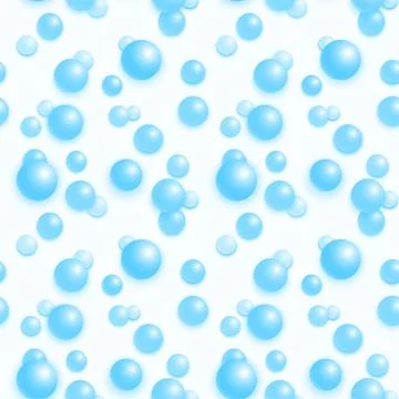 3d balls with shadow seamless background Stock Illustration