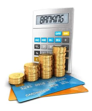 3d banking concept Stock Illustration