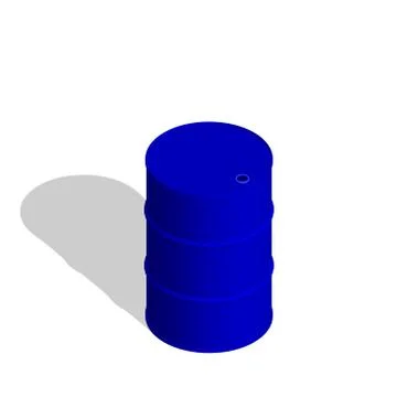 3d barrel.3d isometric style. Vector illustration. Stock Illustration