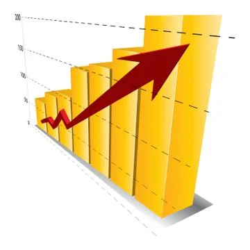 3d bars Stock Illustration