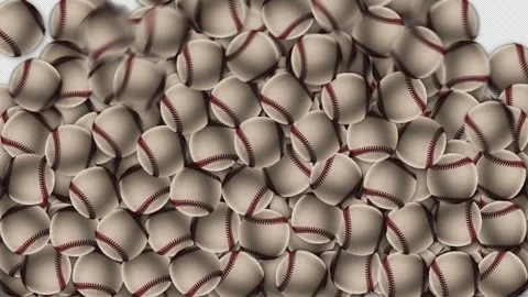 3D Baseball Transition Animation. Alpha Channel. Drag and Drop. Stock Footage 256445290