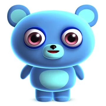 3d bear Stock-Illustration