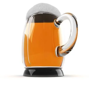 3d beer Stock Illustration