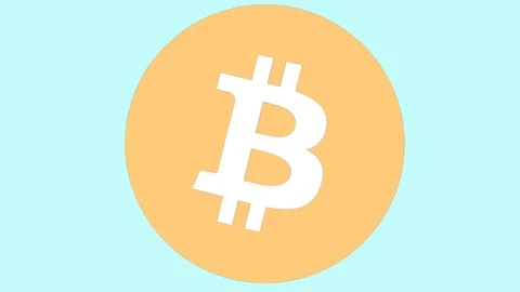 3D Bitcoin Logo Animation Key Crypto Coin Money Stock Footage 77729034