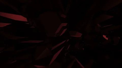 3D Black Abstract Background, animation. loop. Stock Footage 106775853