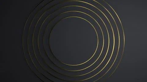 3d black abstract background. Dark geometric technology wallpaper surface Illustrazione stock